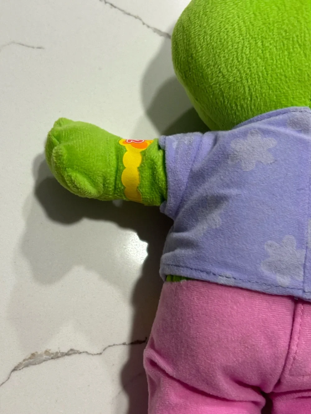 Leapfrog Lily Talking Musical Plush Green Pink Interactive Frog Learning Toy